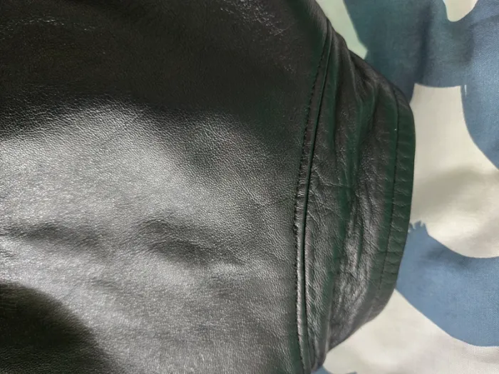 Blouson en cuir veritable giovanni taille 1 pour femme jamais porté - photo numéro 10