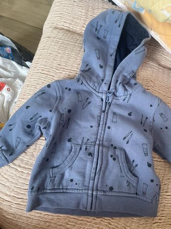 Veste molletonné 6 mois