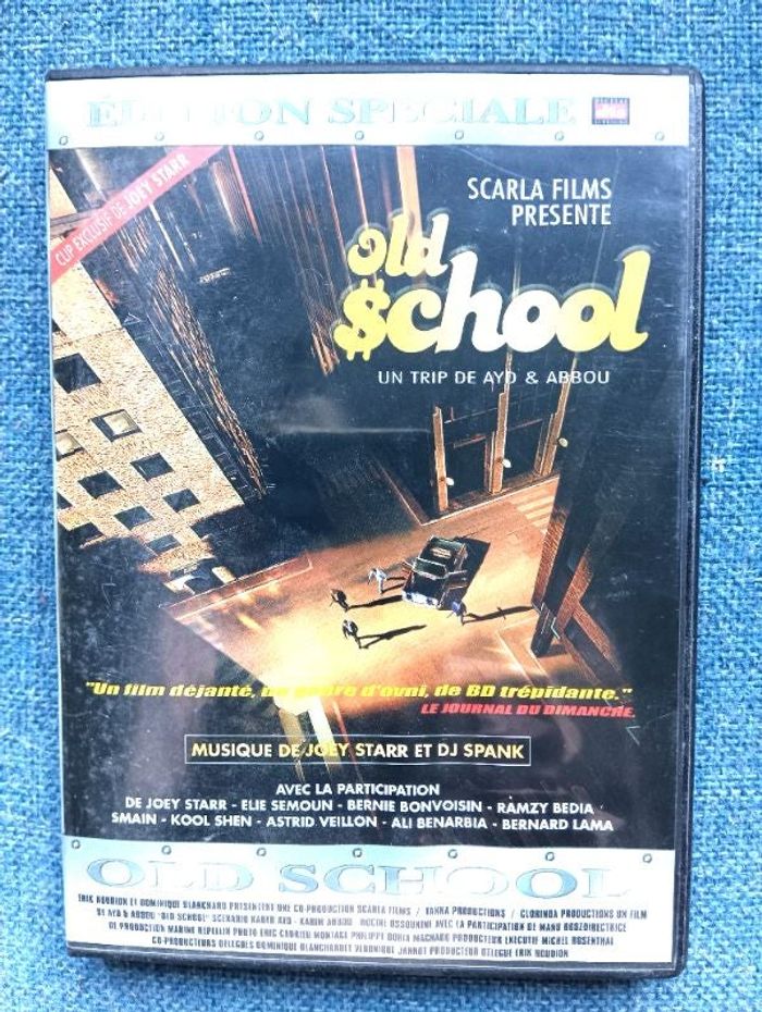 DVD "Old school", édition spéciale avec Joey Starr, Ramzy ..