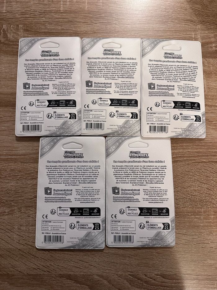 20 Blister Plastique Étincelles Déferlantes ev8 - photo numéro 6