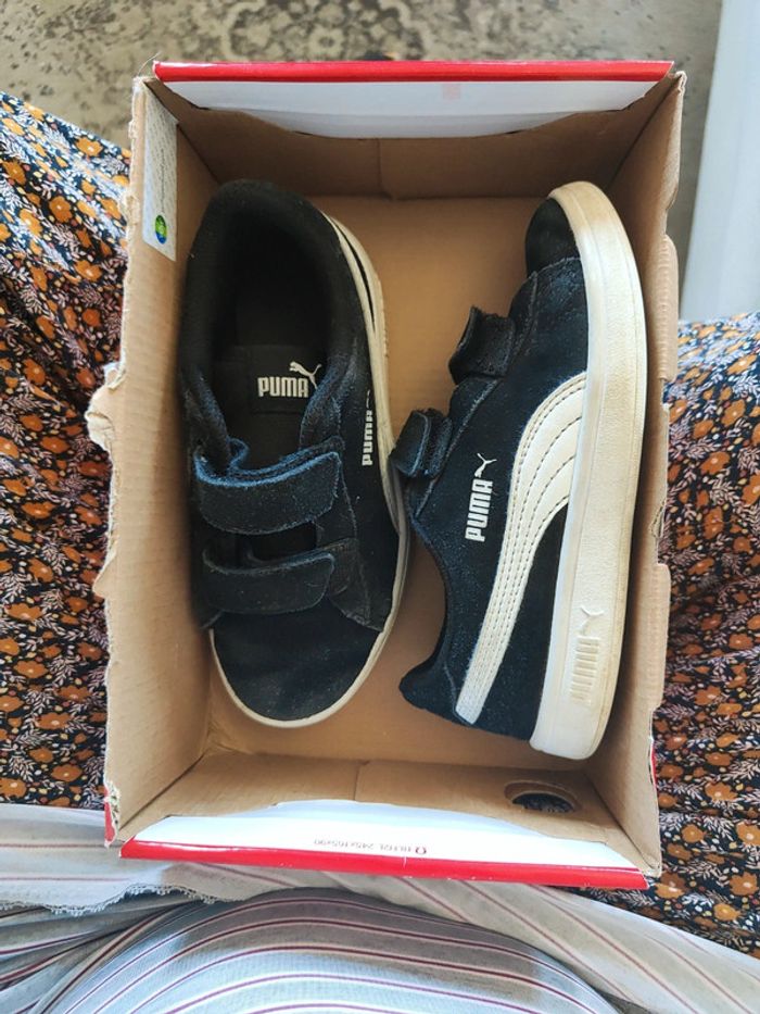 Baskets Puma Smash 30 à scratch