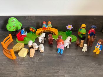 Playmobil 123 animaux ferme 