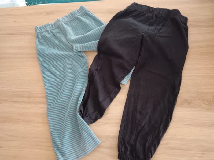 Lot de 2 bas de pyjama. Newco et Orchestra 3 ans - photo numéro 2