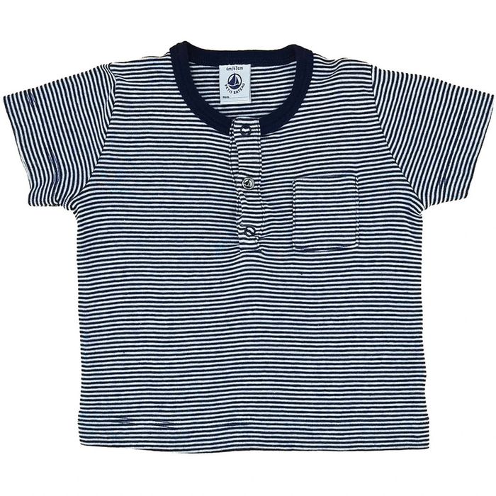 T-Shirt à manches courtes 6 mois en coton Petit Bateau