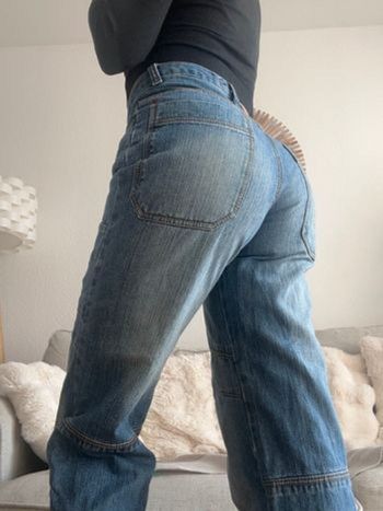 Bas avec coutures apparentes