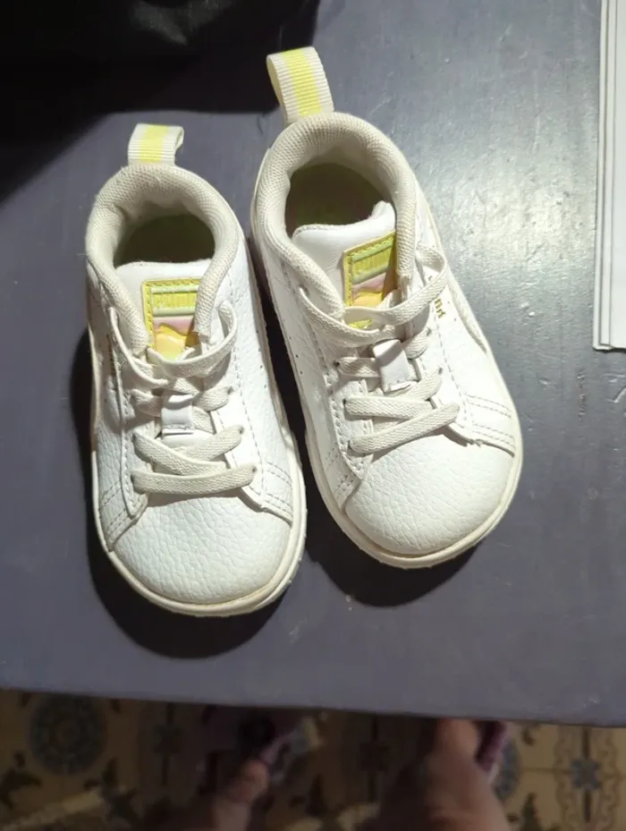 Baskets Puma blanches - photo numéro 7