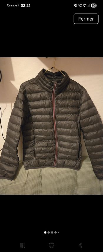 Doudoune S gris/kaki