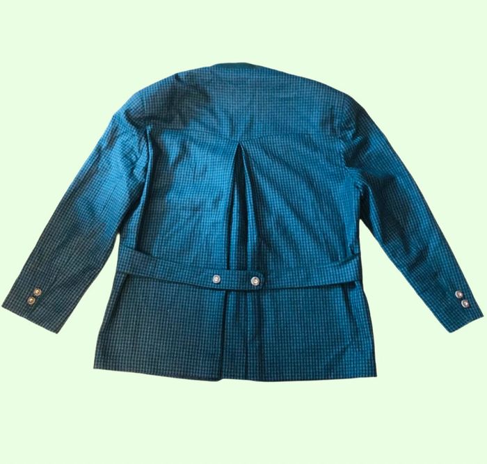 🇦🇹Blazer autrichien pure laine vierge petits carreaux Distler trachten tyrolean blazer🇦🇹 - photo numéro 5