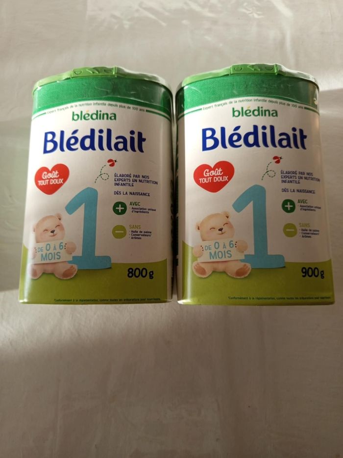 2 boîte de lait blidelait 1 ère âge a 20€