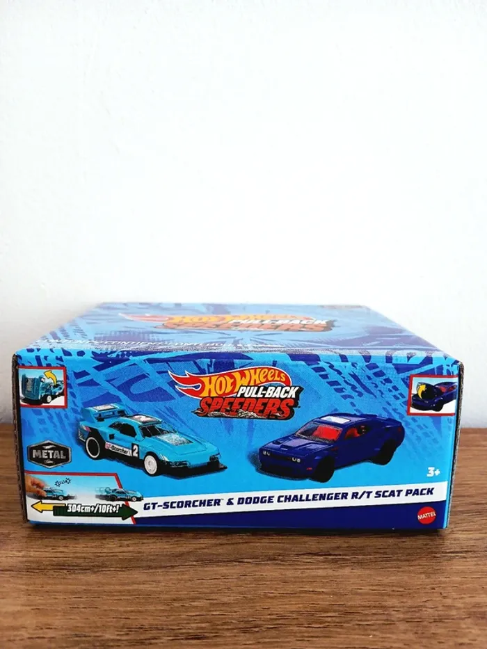 Voitures Hot Wheels Pull-Back Speeders 2-Pack