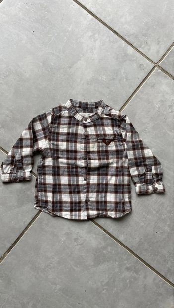 chemise à carreaux Zara