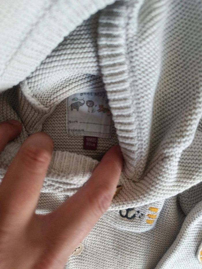Gilet crème - photo numéro 3
