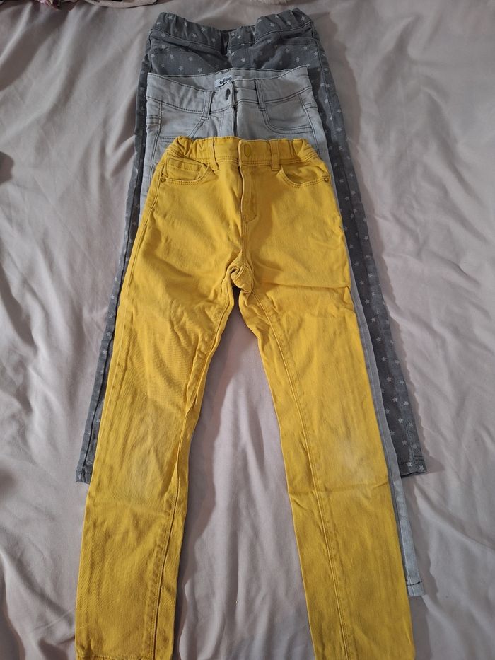 Lot pantalons fille