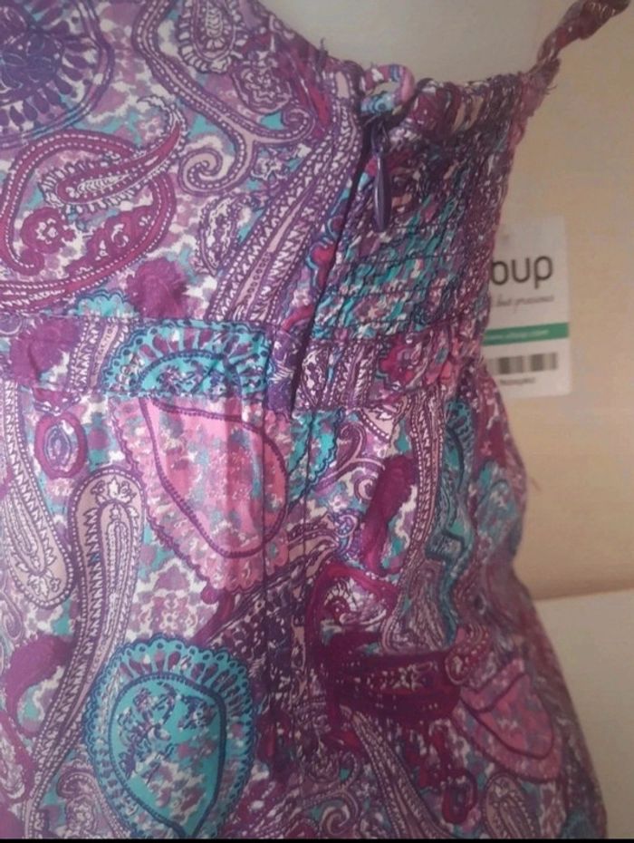 Haut été imprimé 💜 taille S, marque Esprit edc - photo numéro 6