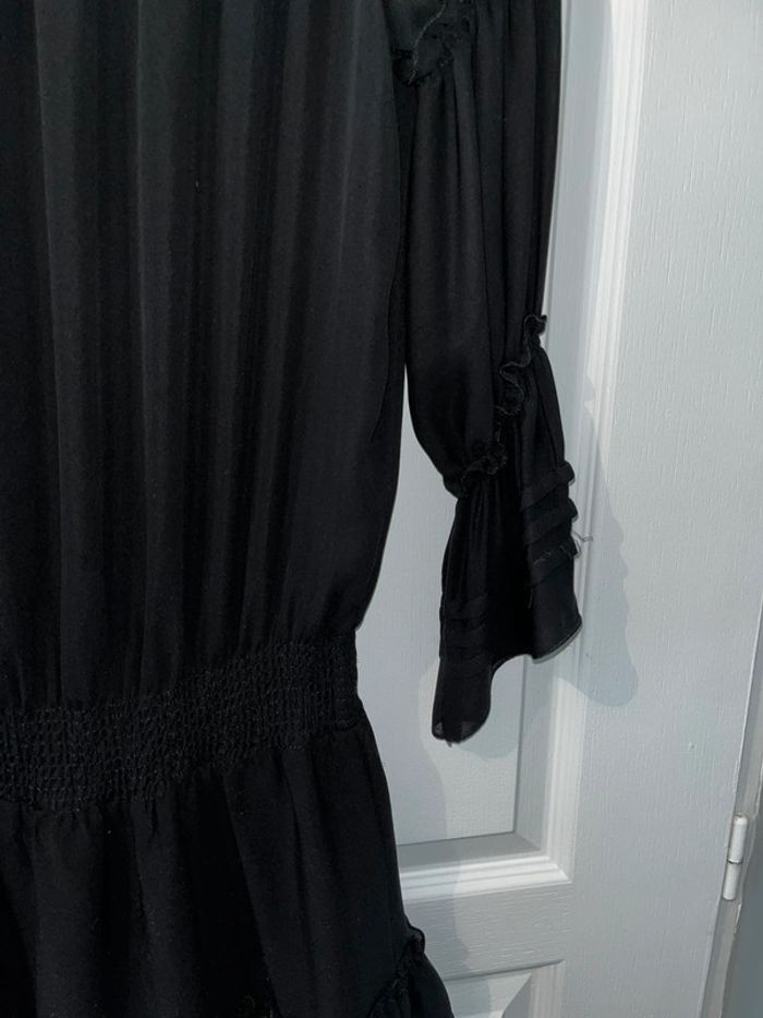 Robe à manches longues noire, taille S - photo numéro 3
