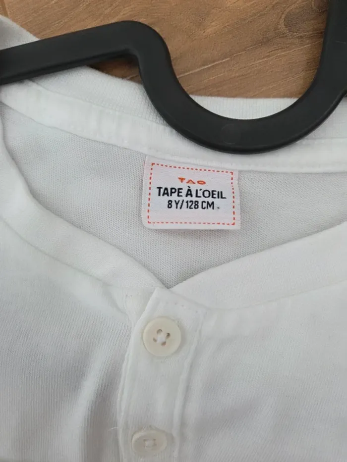 Tee-shirt TAO taille 8ans - photo numéro 3