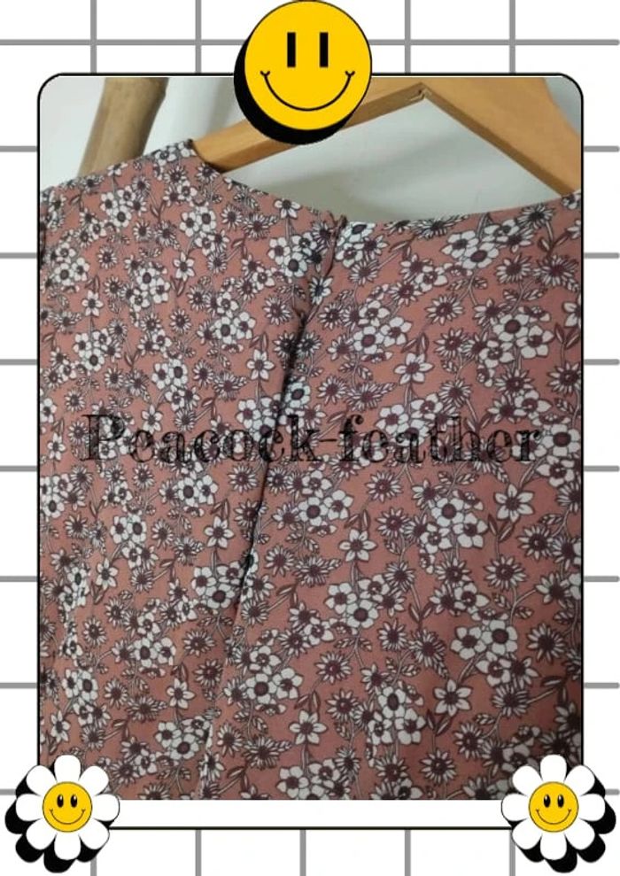 Robe rose camaïeu fleurie 42 - photo numéro 7