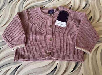 Cardigan en maille ajourée - Taille 12 mois 76 cm