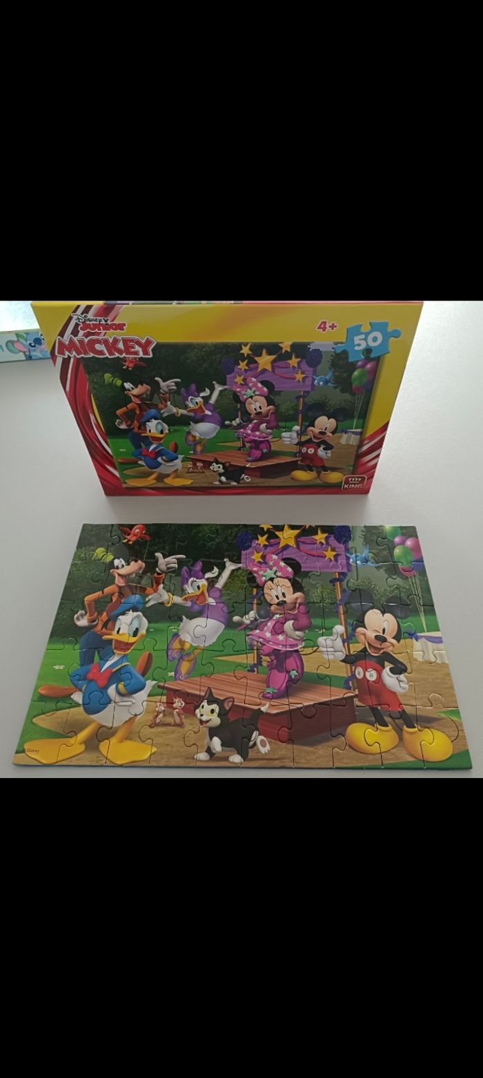 Puzzle 50 pièces Mickey et ses amis