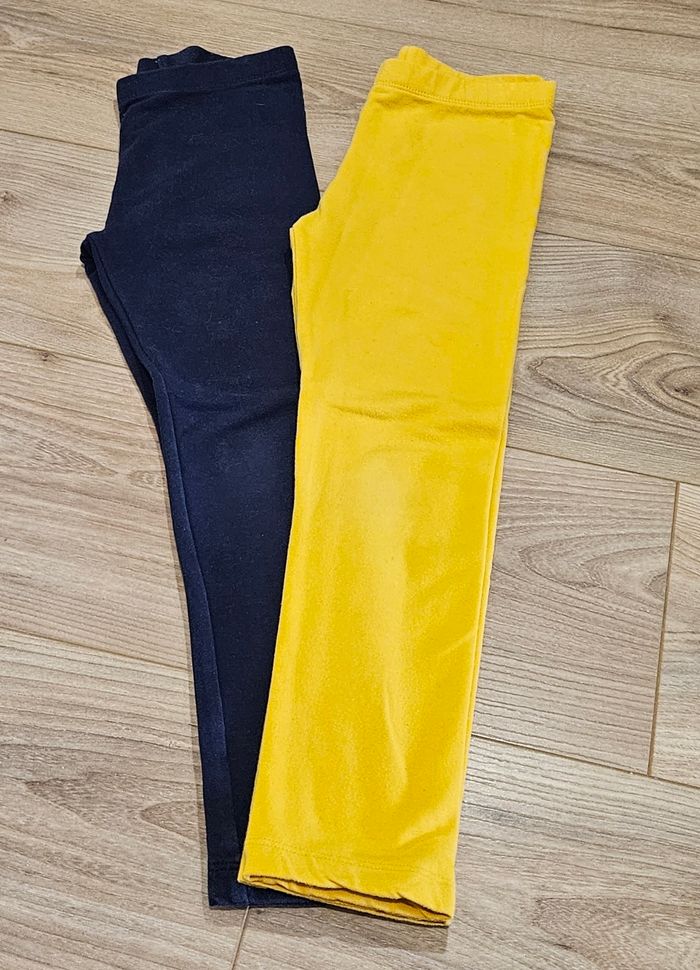Lot de 2 leggings molletonnés- Taille 6 ans (110/116) - photo numéro 2