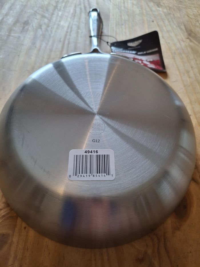 Poêle sauteuse professionnelle en inox vollrath pujadas Miramar 20.3cm - photo numéro 5