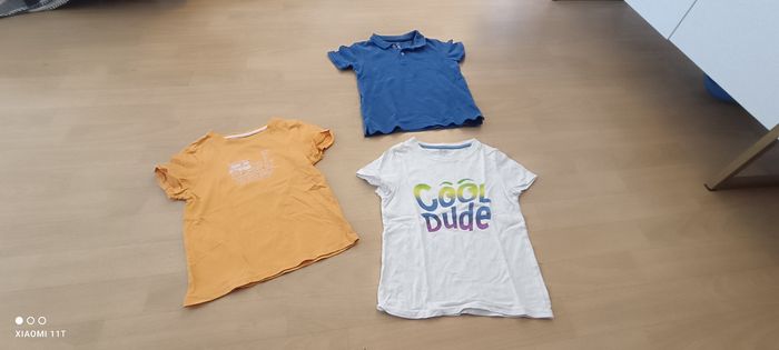 Lot de 3 t-shirt garçon taille 6 ans