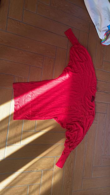 Pull/tunique 36/38 rouge