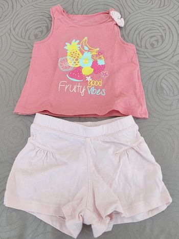Ensemble short 6 mois