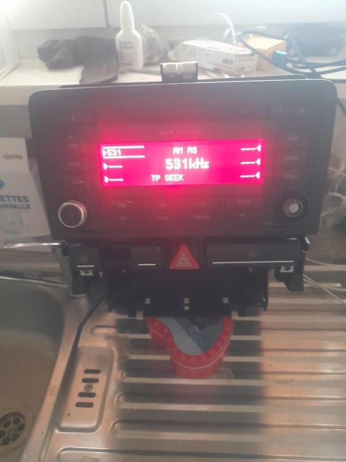 Autoradio concert audi