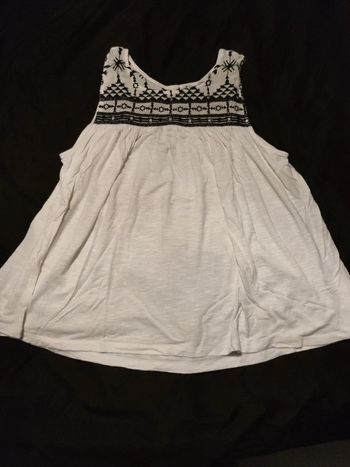 Début large blanc et noir