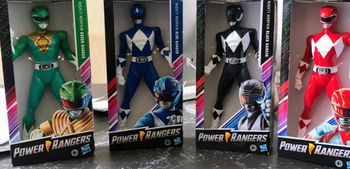 Lot 4 figurines power rangers