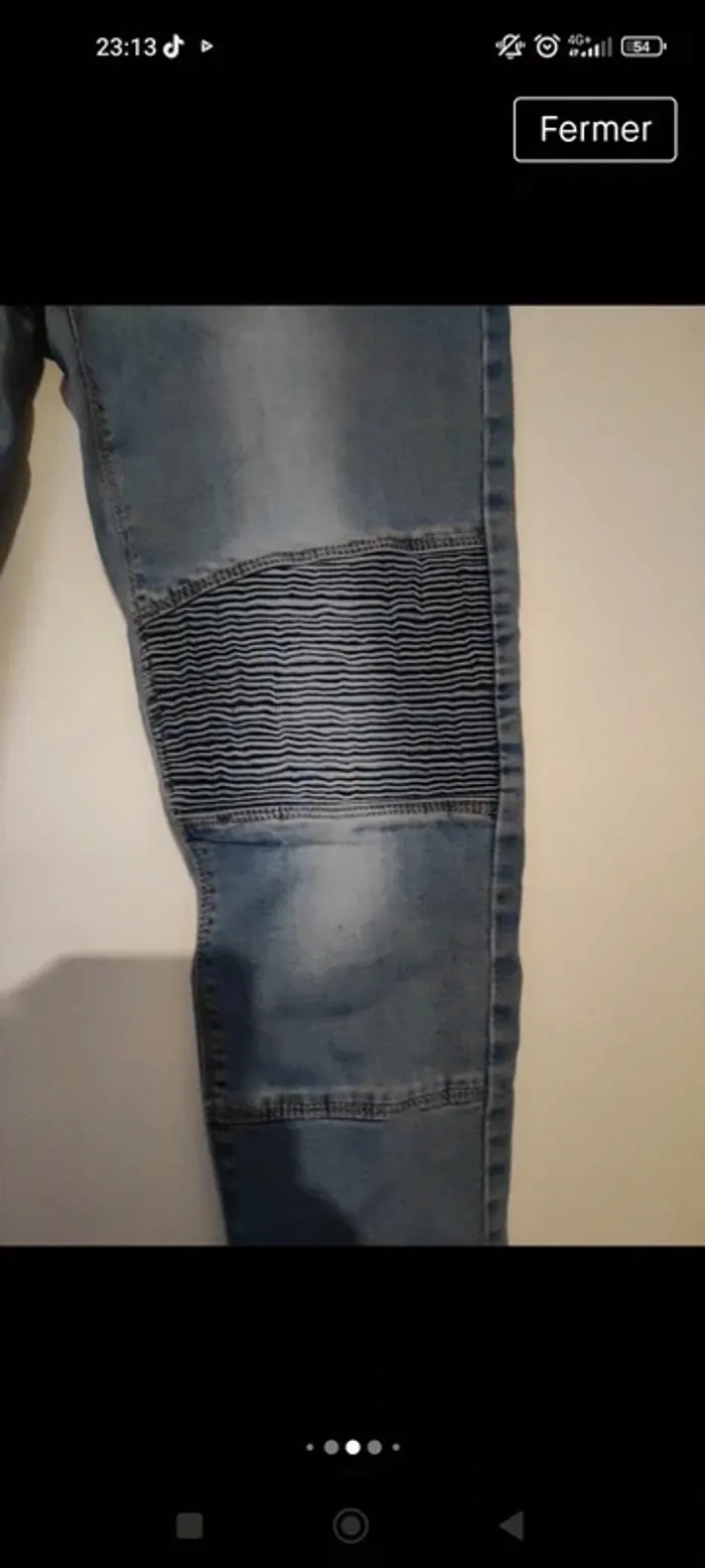 Jean bleu - photo numéro 7