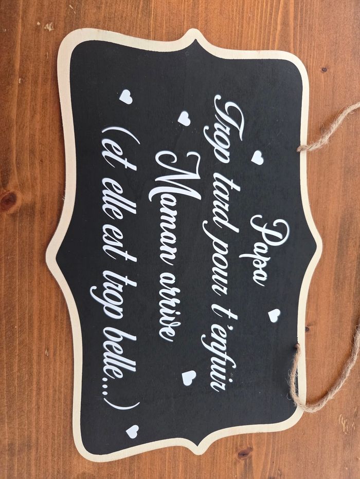 Panneau mariage - photo numéro 2