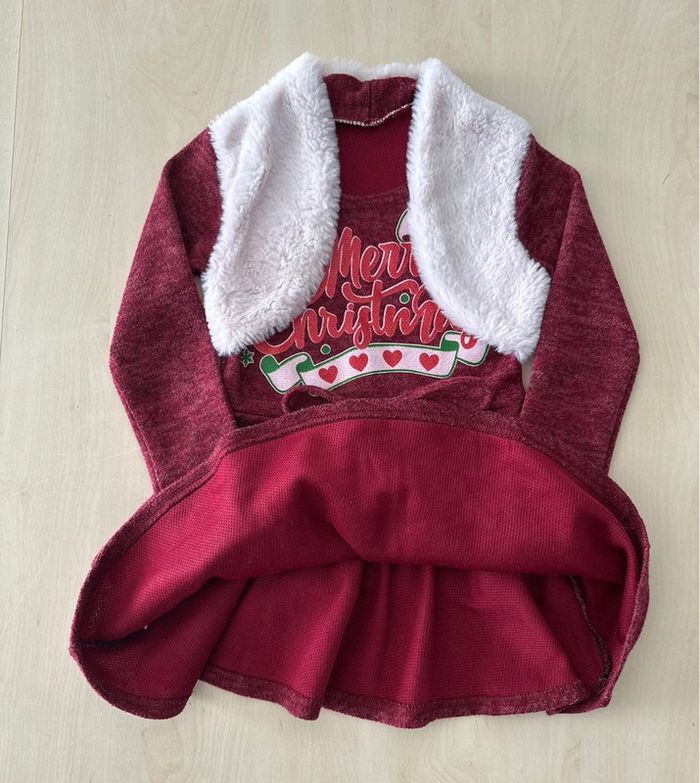 Robe hiver Noël pour fille 2 ans - photo numéro 5