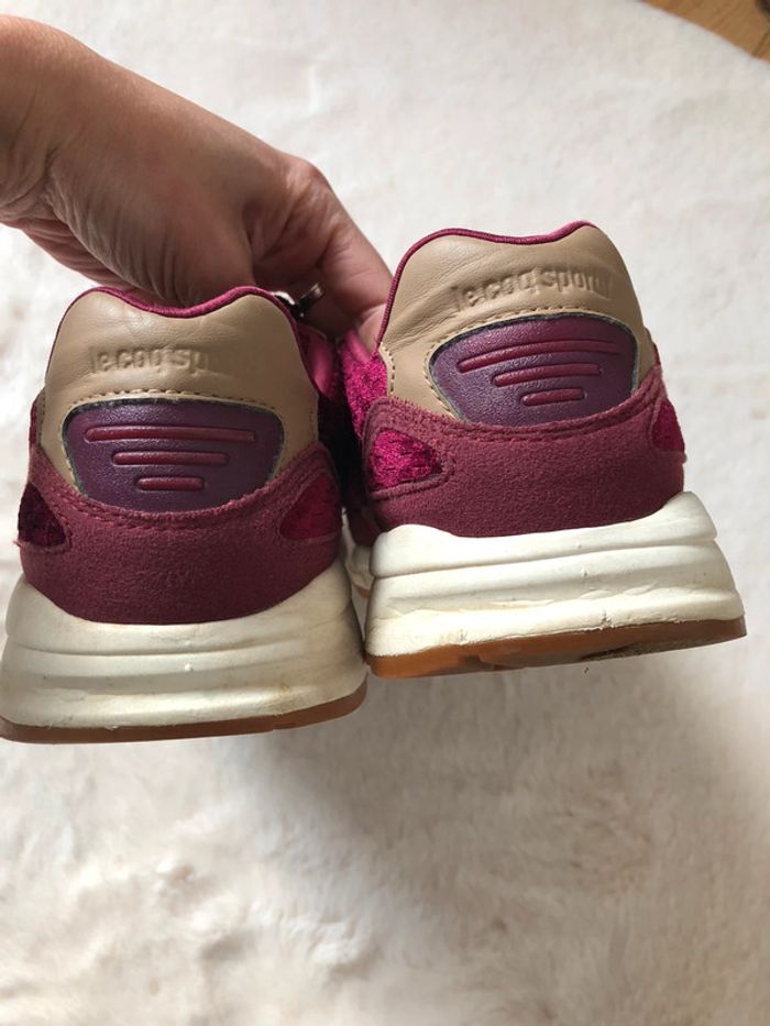 Baskets roses Le coq sportif 36 - photo numéro 2