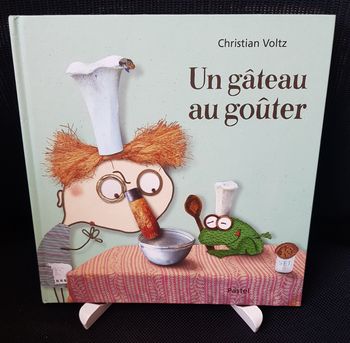 Un gâteau au goûter - Christian Voltz - Ecole des loisirs