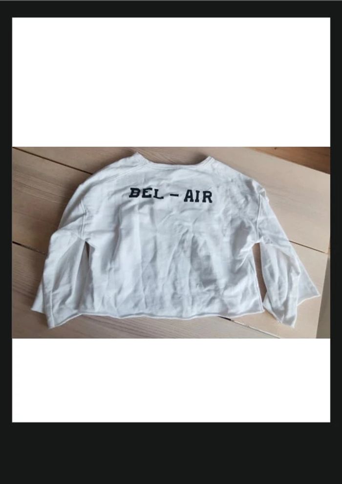 Sweat blanc Bel Air - photo numéro 4