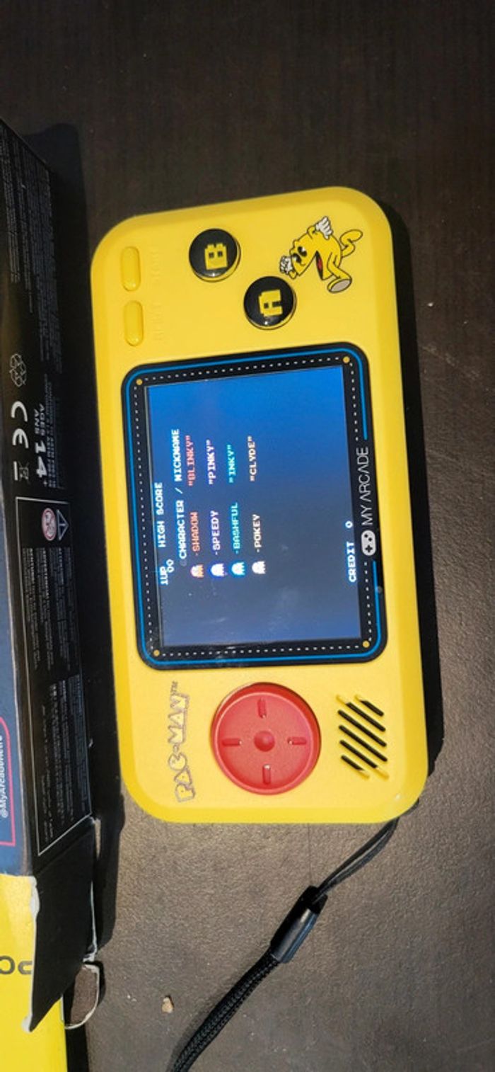 Console portable - My Arcade - Retro Handheld Pac-Man - Jaune - Multi-plateforme - photo numéro 5