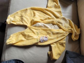 Pyjama velours à capuche 0/3 mois