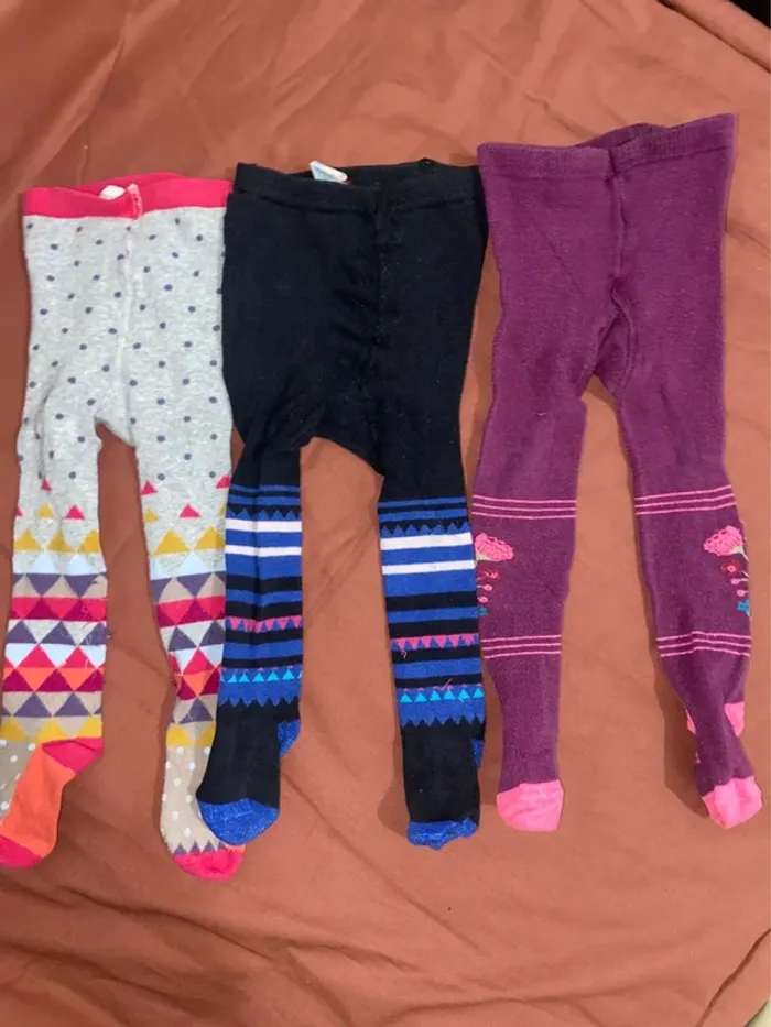 Lot de 3 collants