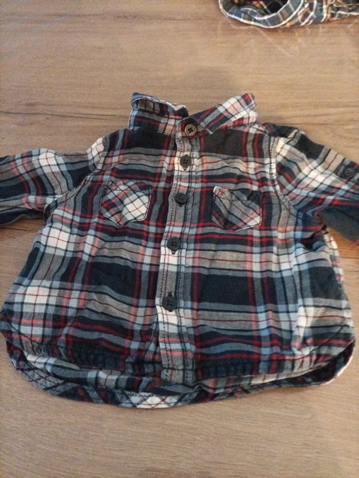 Chemise taille 3 mois