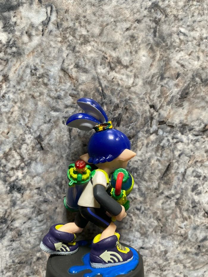 amiibo inkling boy bleu Splatoon - photo numéro 3