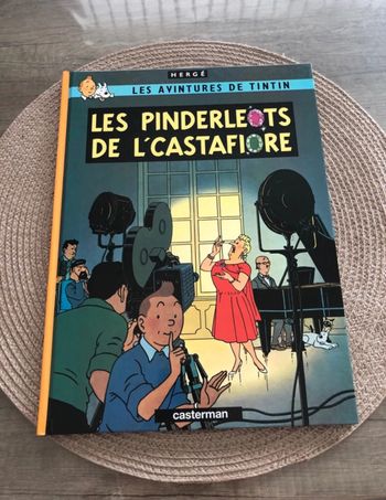 Bande dessinée - Tintin - les bijoux de la castafiore en ch’ti - neuve