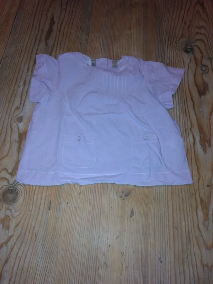 Tee shirt Chemisette Fille 4 ans - photo numéro 2