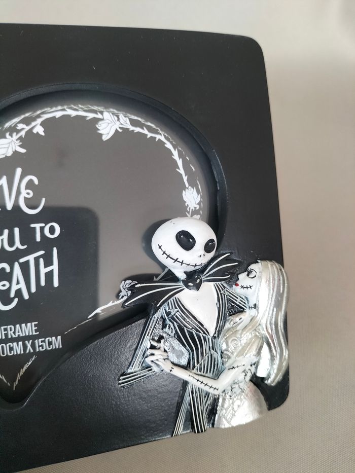 🖤 Cadre photo Mr Jack & Sally - Disney - Tim Burton - Neuf 🖤 - photo numéro 3
