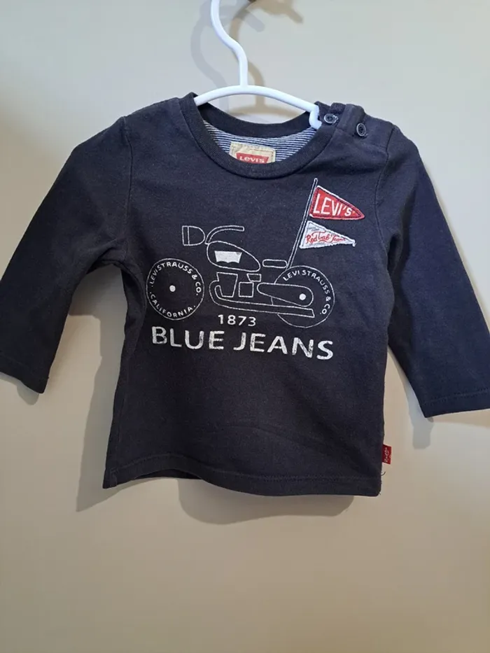 Ensemble 3 pièces - Levi's & Tape à l'oeil - 6 mois - photo numéro 4