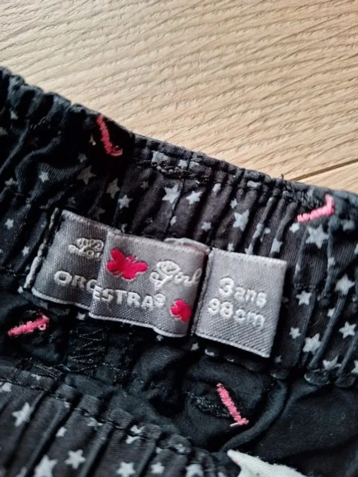 Short noir fille Orchestra 3 ans - photo numéro 2