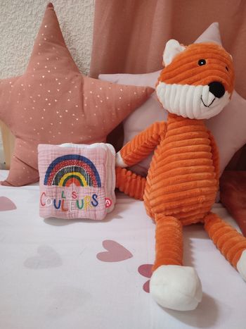 Livre d'éveil en tissus "Les couleurs" - Auzou - Dès 1 an