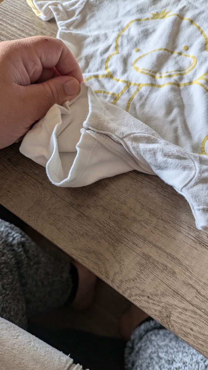 combishort poussin - photo numéro 2