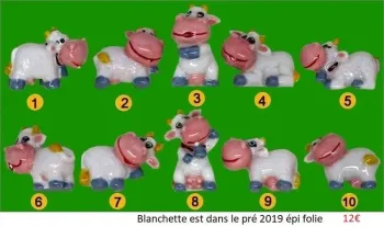 Fève série Blanchette est dans le pré 2019 épi folie